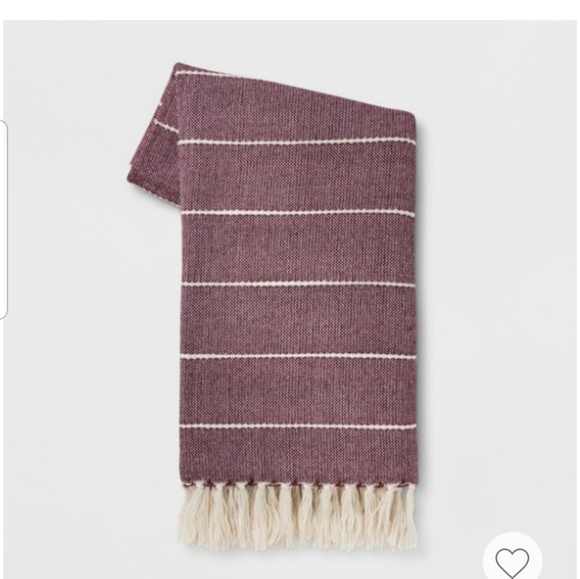 Woven Stripe Throw Blanket - Picture 2 of 6